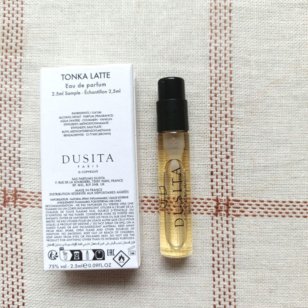 DUSITA TONKA LATTE 香水サンプル 2.5ml - メルカリ