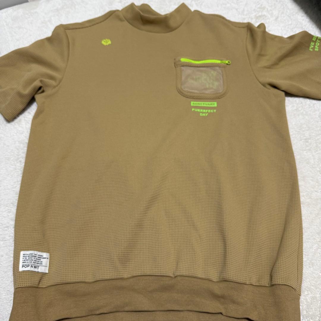 ゴルフ セットアップ PWCIRCULUS ワッフル素材 ゴルフ セットアップ PWCIRCULUS ワッフル素材