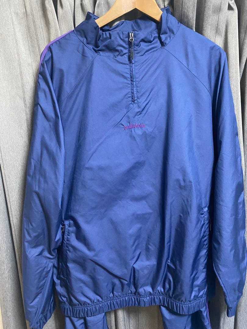 ballaholic ウォームアップウェア L ネイビー セットアップ 美品 ballaholic セットアップ ボーラホリック 上下セット｜Yahoo
