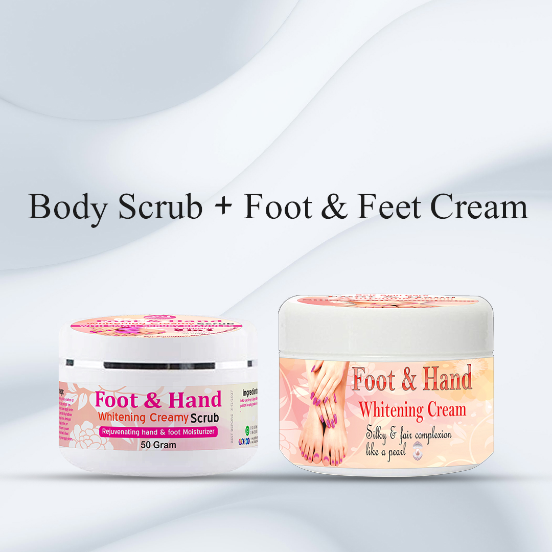 Foot & Fairness Cream + Scrub