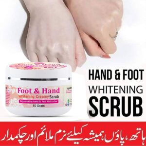 Foot & Hand Cream For Fairness - Only Scrub