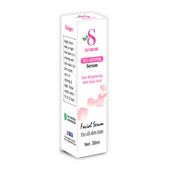 Face Lightening Serum by selfskincare