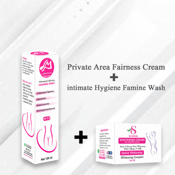 Private Area Fairness Cream | intimate Hygiene Famine Wash